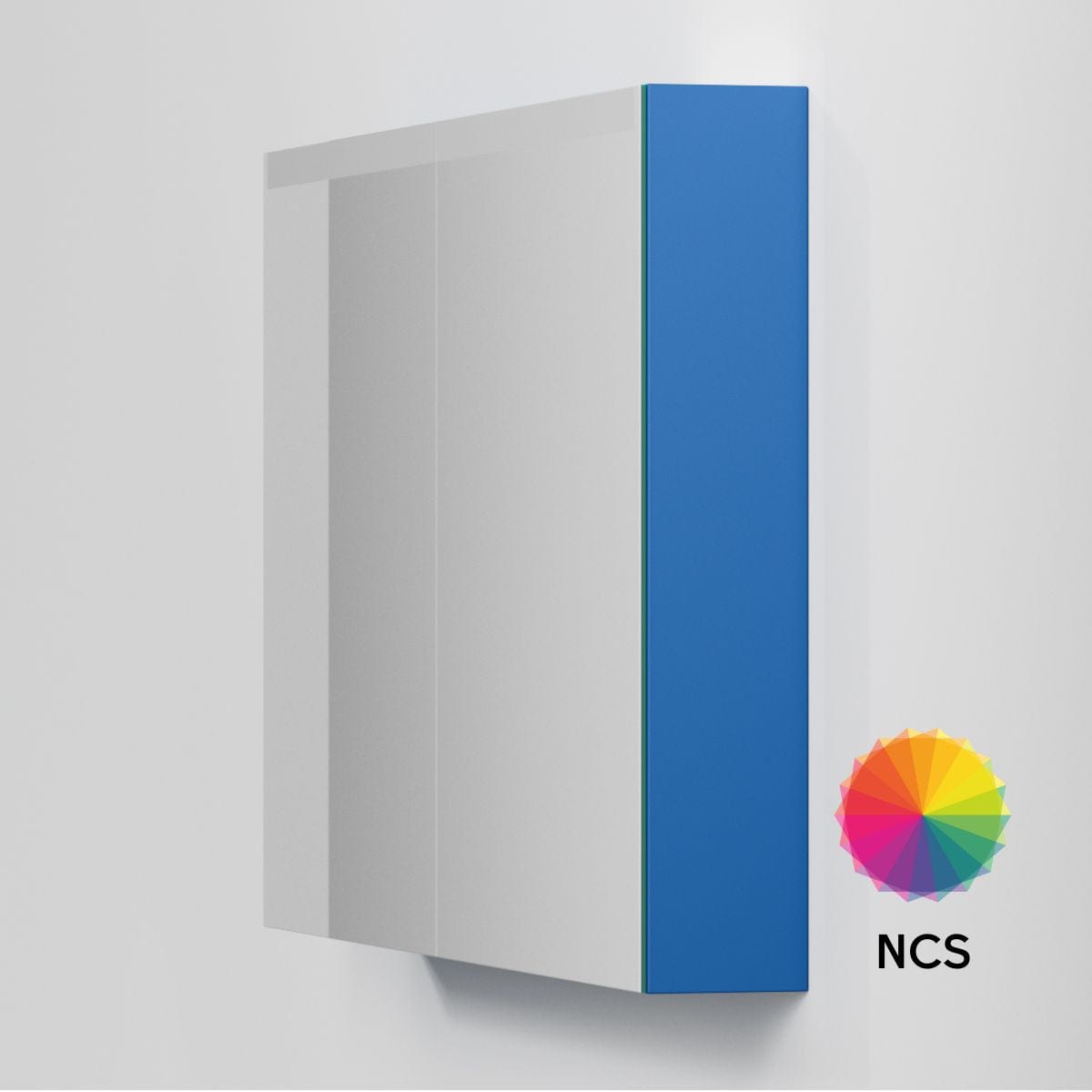 INR STAGE Plus Speilskap med Lysregulering B40-140xH72xD14cm NCS farge / 120cm INR Iconic Nordic Rooms Speilskap INR-369666