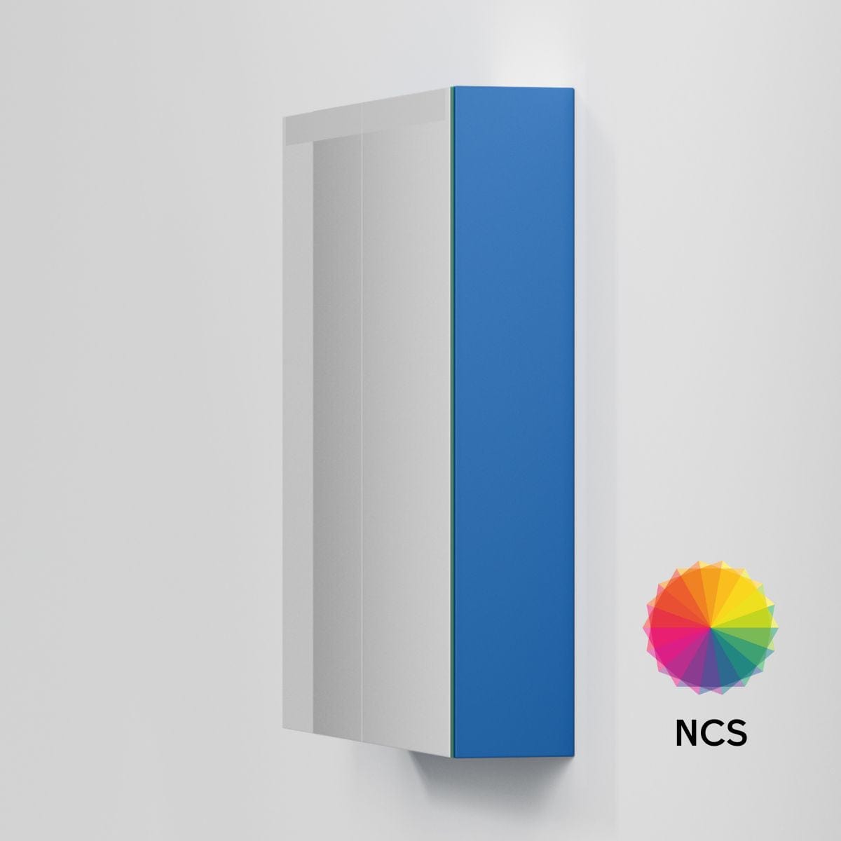 INR STAGE Plus Speilskap med Lysregulering B40-140xH72xD14cm NCS farge / 70cm INR Iconic Nordic Rooms Speilskap INR-387166