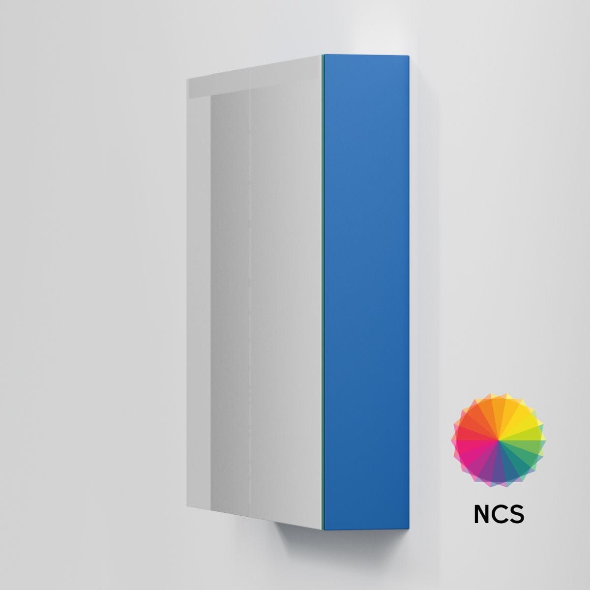 INR STAGE Plus Speilskap med Lysregulering B40-140xH72xD14cm NCS farge / 80cm INR Iconic Nordic Rooms Speilskap INR-369466