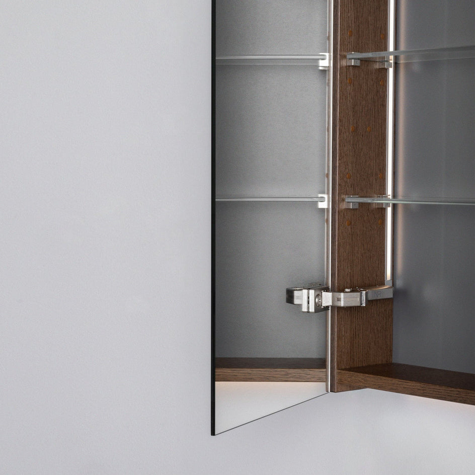 INR STAGE Plus Speilskap med Lysregulering B400-1400xH720xD140mm INR Iconic Nordic Rooms Speilskap