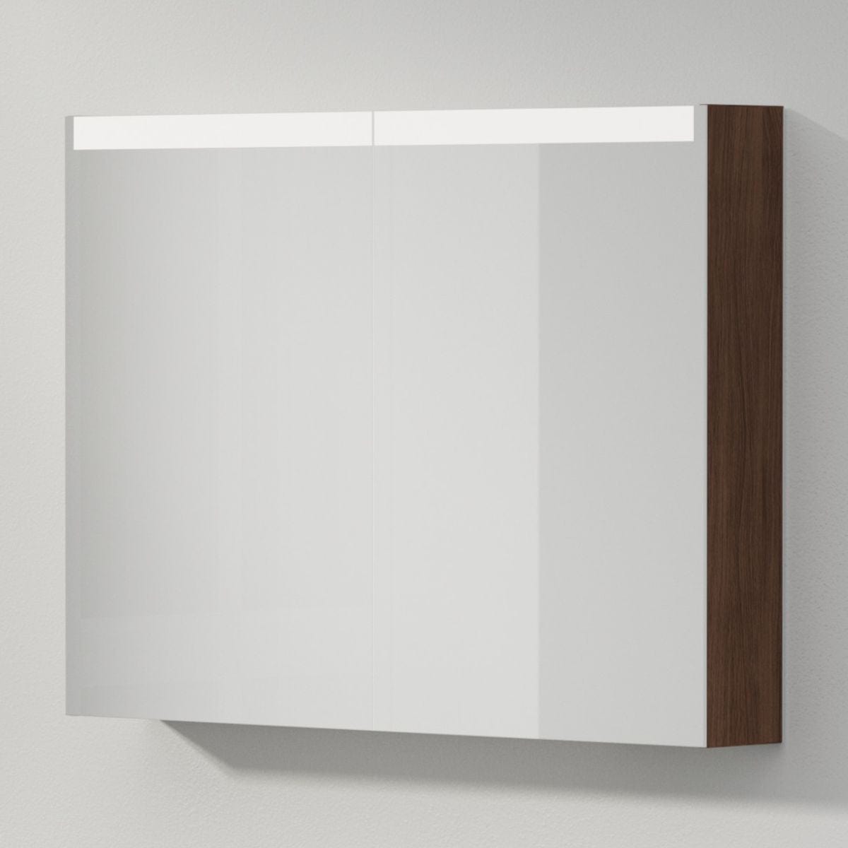 INR STAGE Speilskap med stikkontakt B40-140xH72xD14cm 100cm / Dark oak INR Iconic Nordic Rooms Speilskap INR-368938