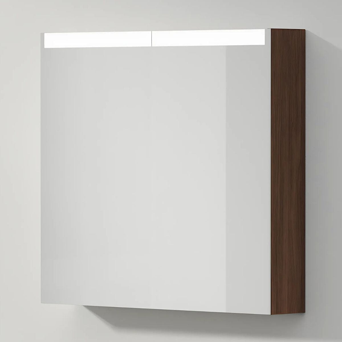 INR STAGE Speilskap med stikkontakt B40-140xH72xD14cm 80cm / Dark oak INR Iconic Nordic Rooms Speilskap INR-368838