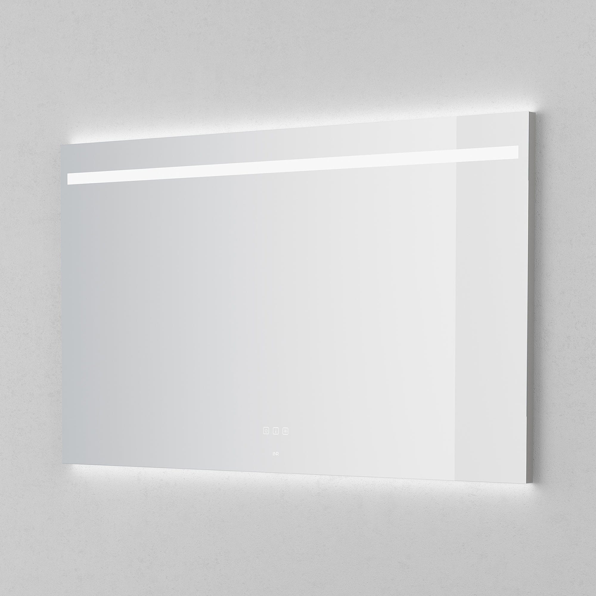 INR TOUCH Speil med Innfelt belysning, B600-1400xH720xD30mm 120cm INR Iconic Nordic Rooms Baderomsspeil INR-346120