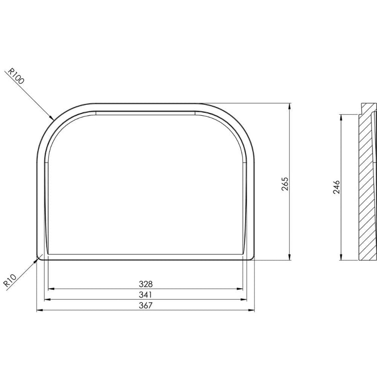 Intra Skjærefjøl Atlantic Kjøkkenvask