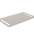 Korsbakken Benkeplate HPL med 2 side håndkleholder Sand / 2 sider / 80cm Korsbakken Benkeplate bad