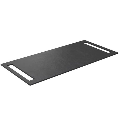 Korsbakken Benkeplate HPL med 2 side håndkleholder