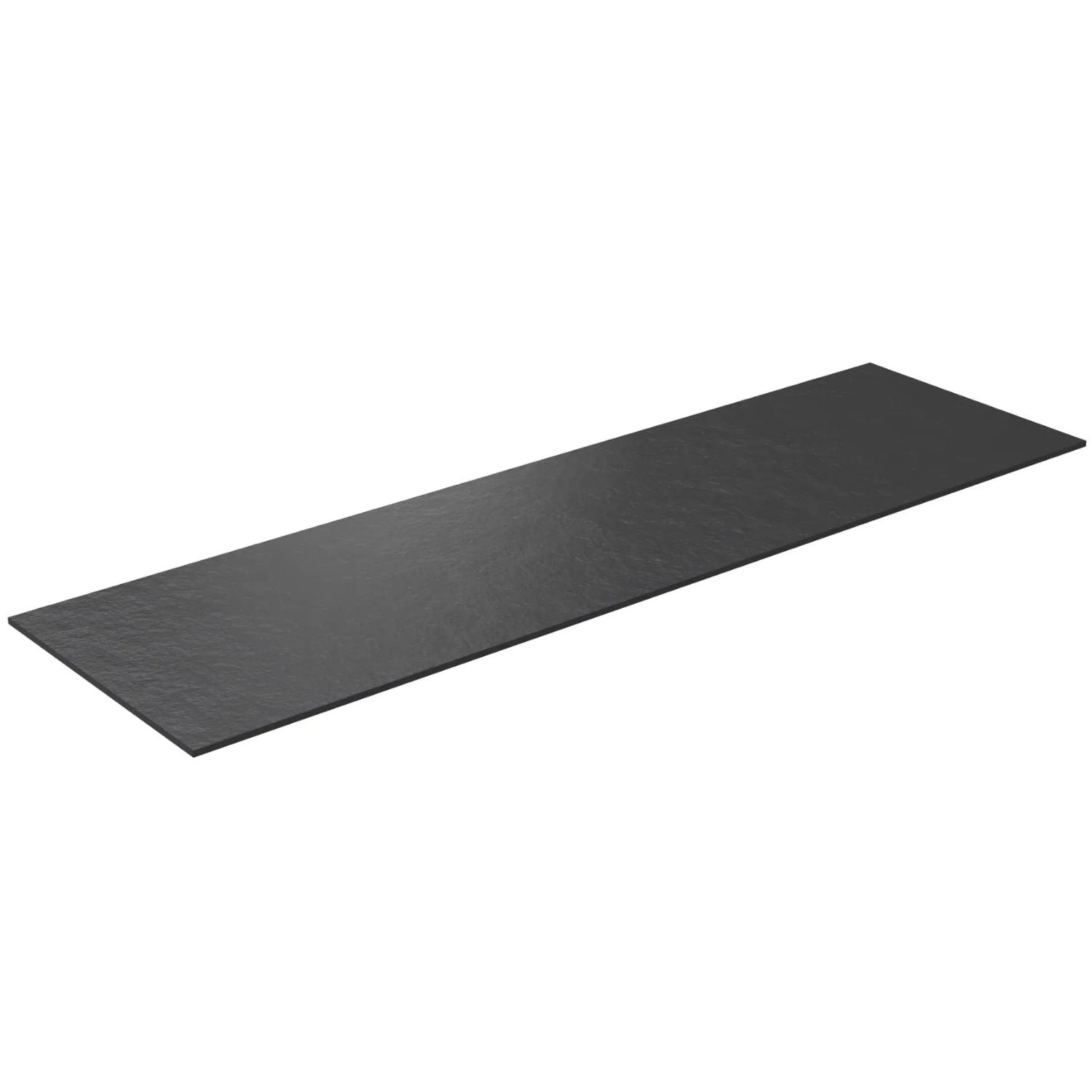 Korsbakken Benkeplate HPL Svart / 160cm / Ingen Korsbakken Benkeplate bad KO-513704160