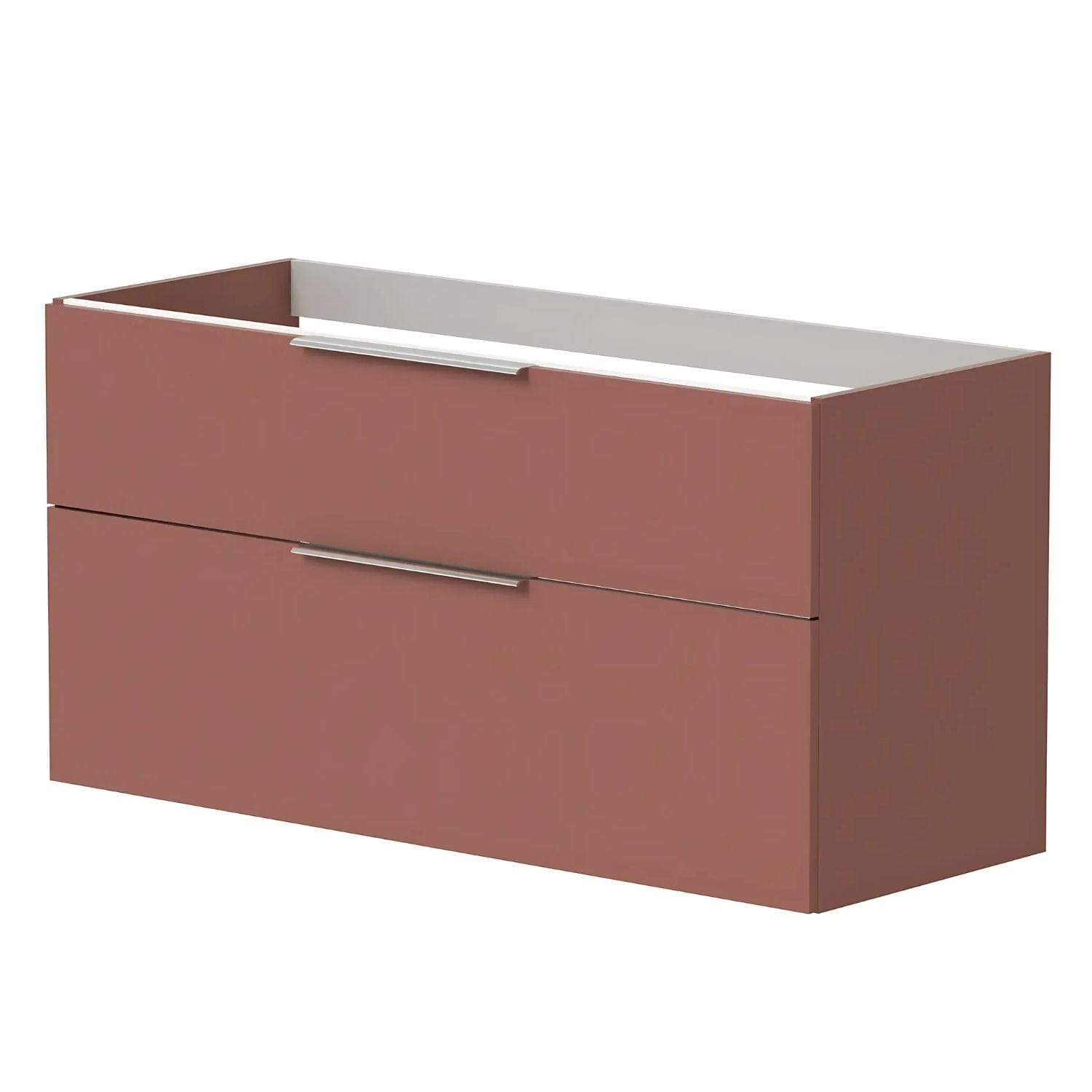 Korsbakken Big Servantskap 2 Skuffer - ekstra høy underskuff Antikk rød / 120cm dobbel Korsbakken Servantskap KO-330114121