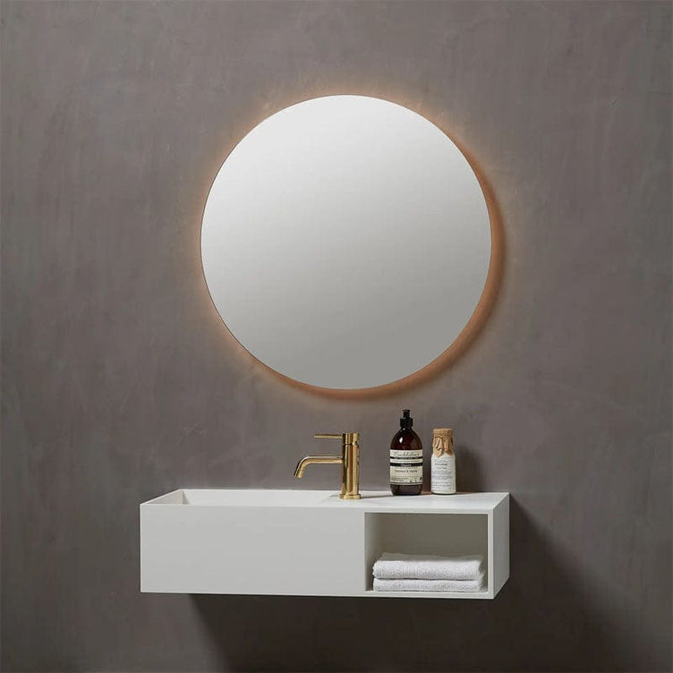 Korsbakken Celina Rundt Speil med lys