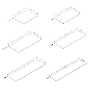 Korsbakken Corian Benkeplate