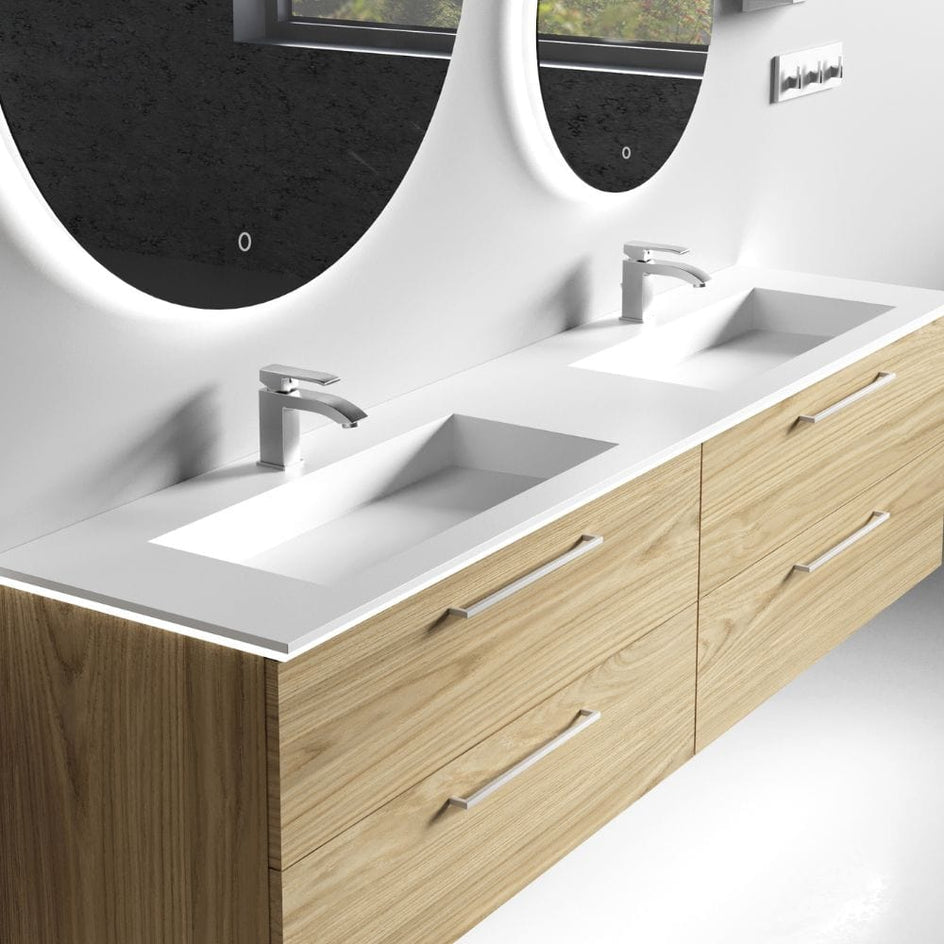 Korsbakken Corian Servant med Flat Bunn Korsbakken Møbelservant