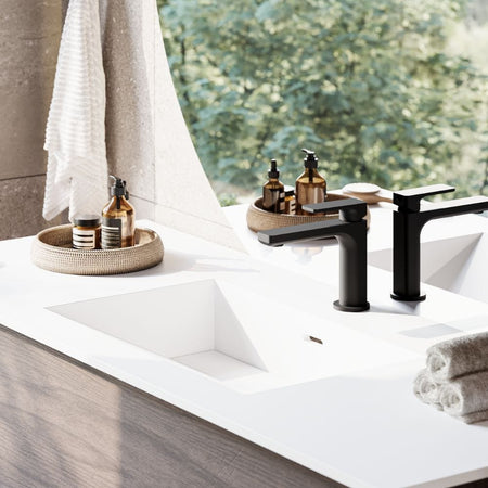 Korsbakken Corian Servant med Flat Bunn