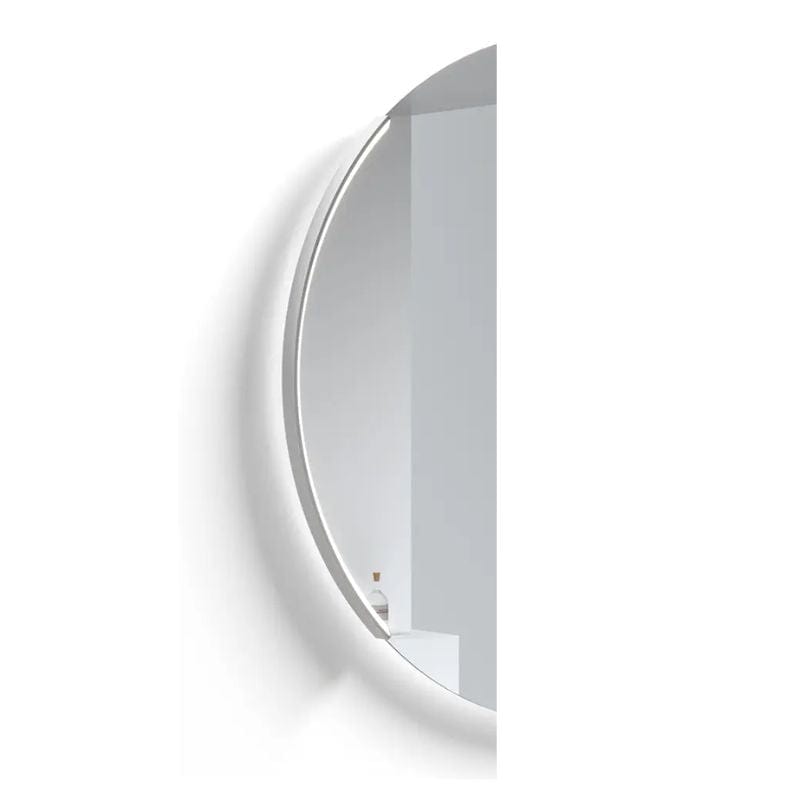 Korsbakken ekstra lysramme til Moon Speil Aluminium / 100cm Korsbakken Baderomsspeil KO-617016100