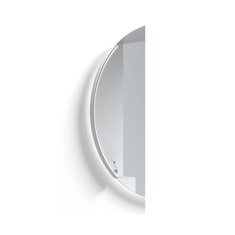 Korsbakken ekstra lysramme til Moon Speil Aluminium / 80cm Korsbakken Baderomsspeil KO-617016080