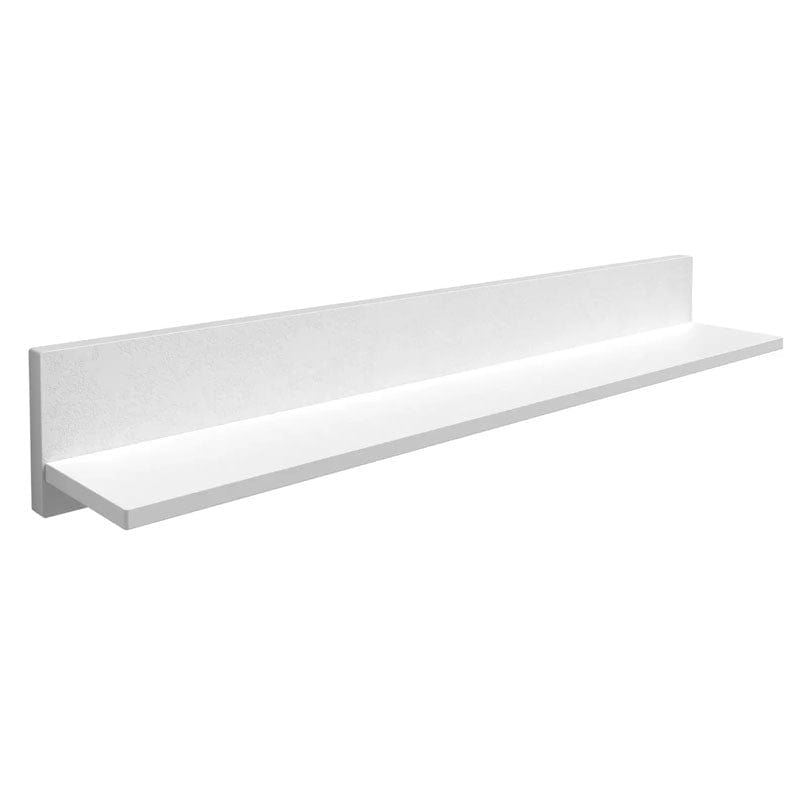 Korsbakken Hylle HPL L30-60cm Hvit matt / 60cm Korsbakken Baderomshylle KO-515502060