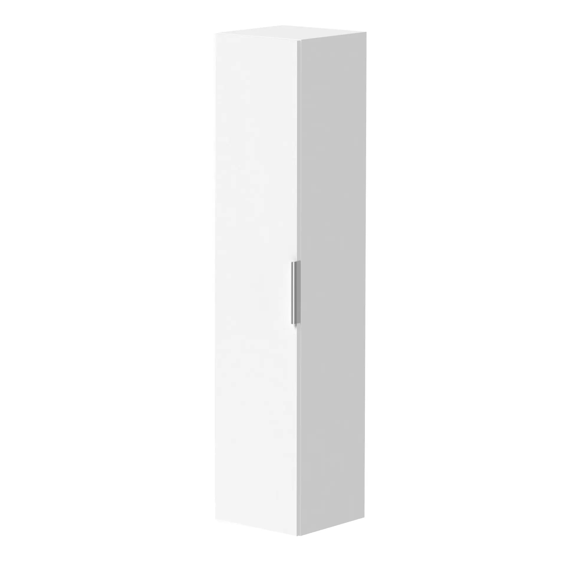 Korsbakken Lira Høyskap Hvit Matt / 35cm