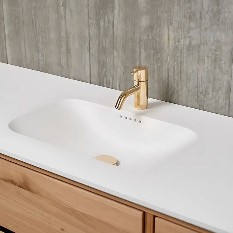 Korsbakken Nice Heldekkende Servant Hvit matt / 100cm Korsbakken Møbelservant KO-463202100