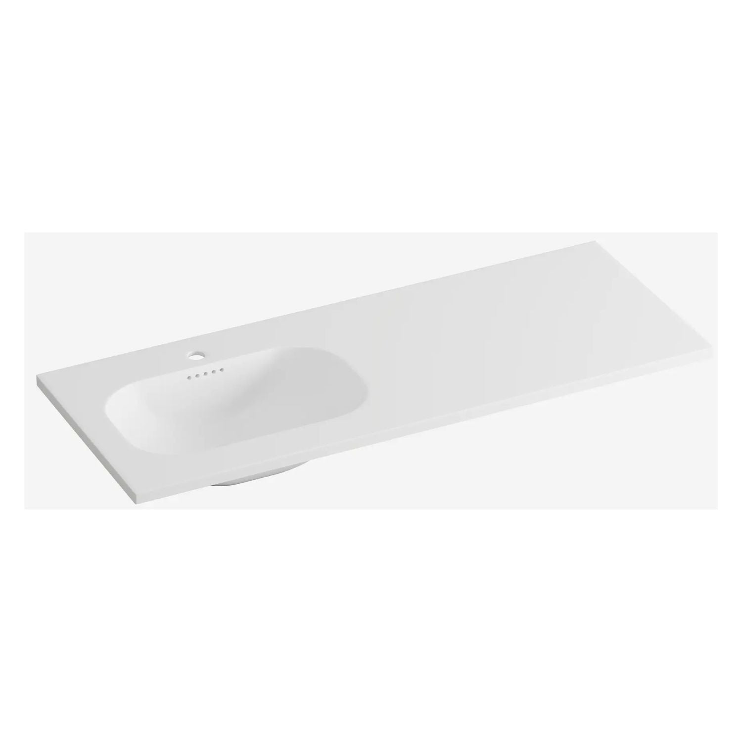 Korsbakken Nice Heldekkende Servant Hvit matt / 120cm venstre Korsbakken Møbelservant KO-463202125