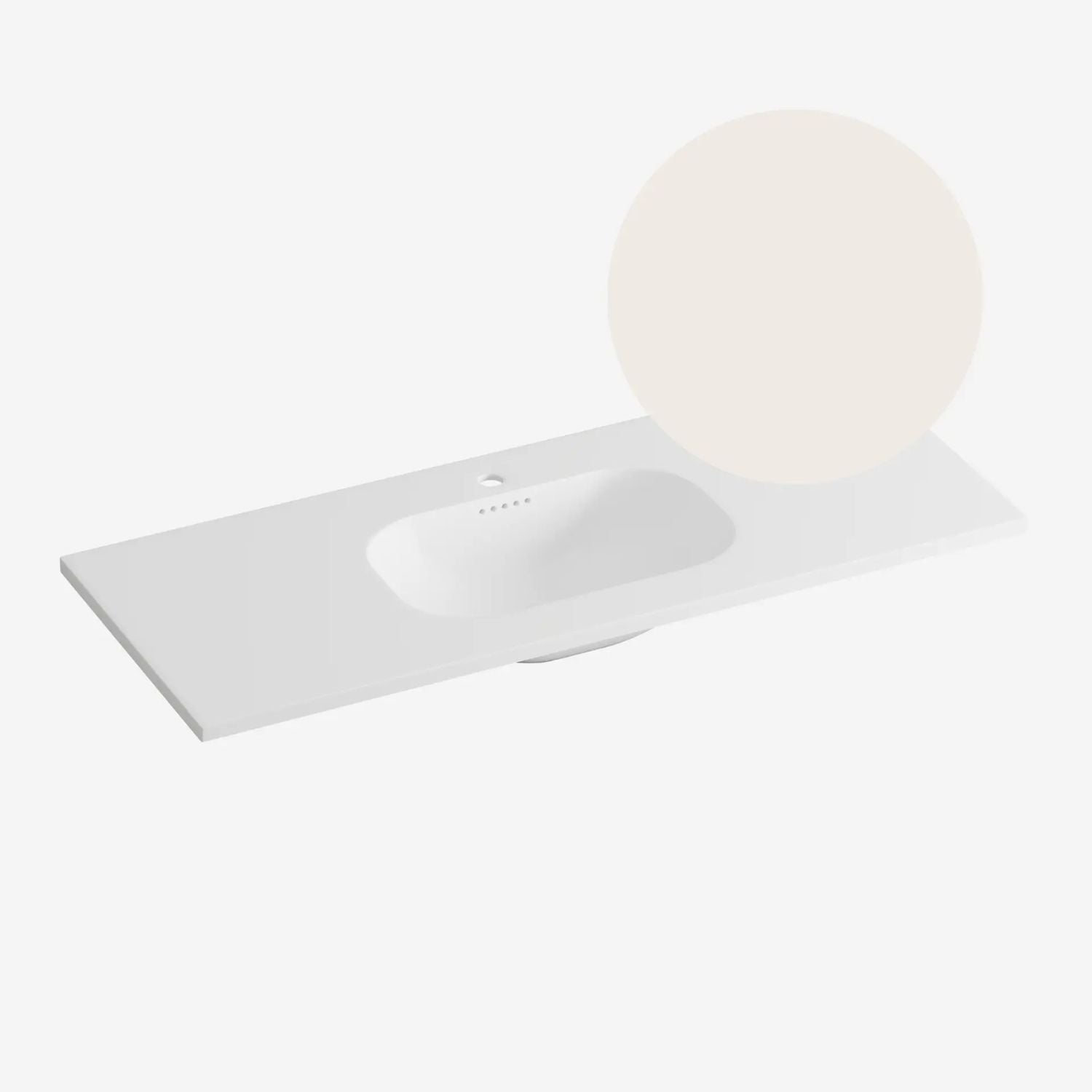 Korsbakken Nice Heldekkende Servant Lys beige / 120cm Korsbakken Møbelservant KO-463205120