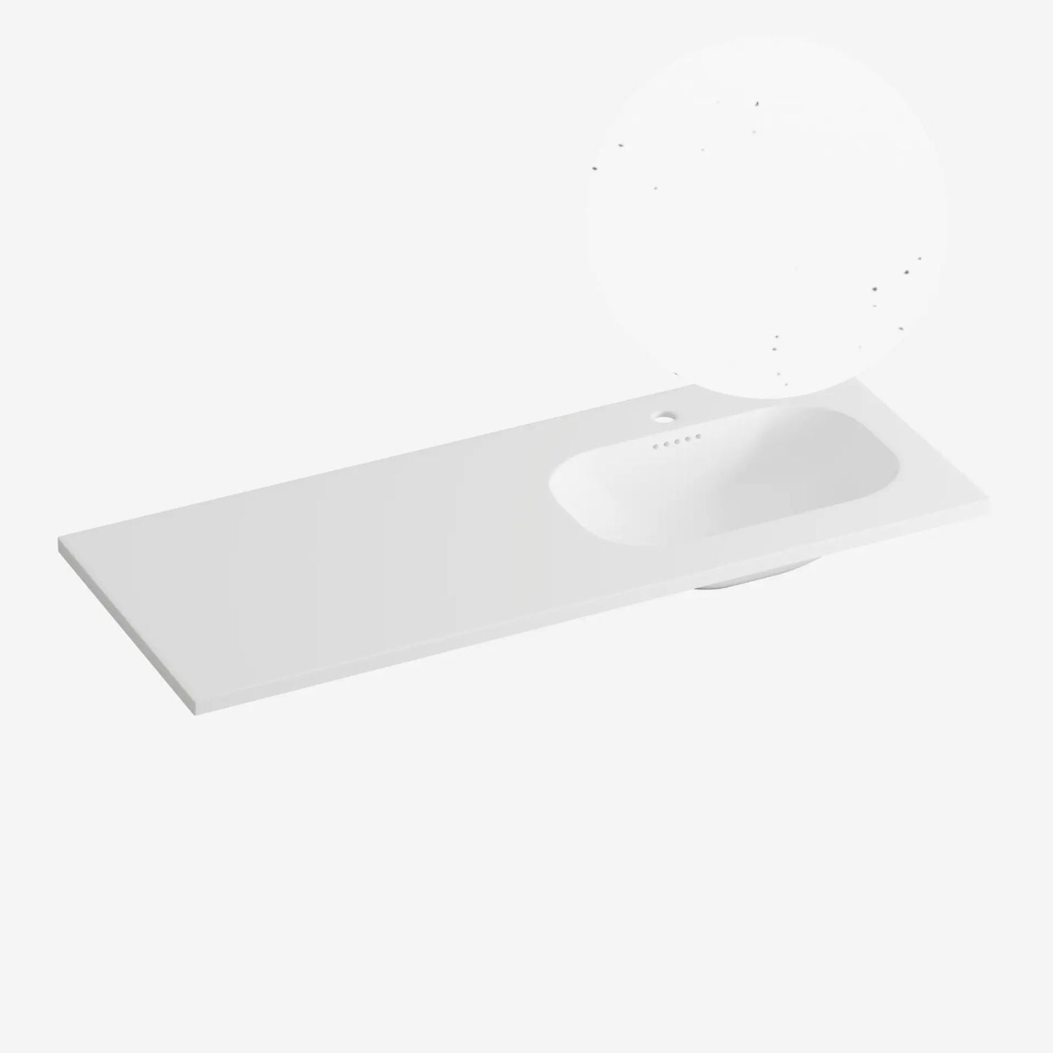 Korsbakken Nice Heldekkende Servant Terrazzo pepper / 120cm høyre Korsbakken Møbelservant KO-463207126