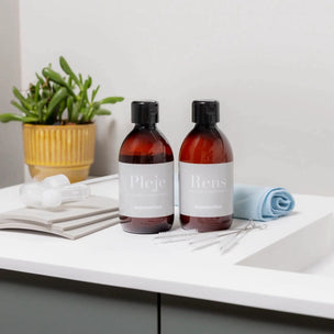 Korsbakken Pleiesett til Solid Surface