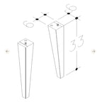 Korsbakken Rustic Bensett i Heltre - 2 stk