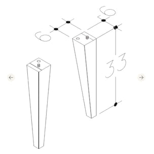 Korsbakken Rustic Bensett i Heltre - 2 stk