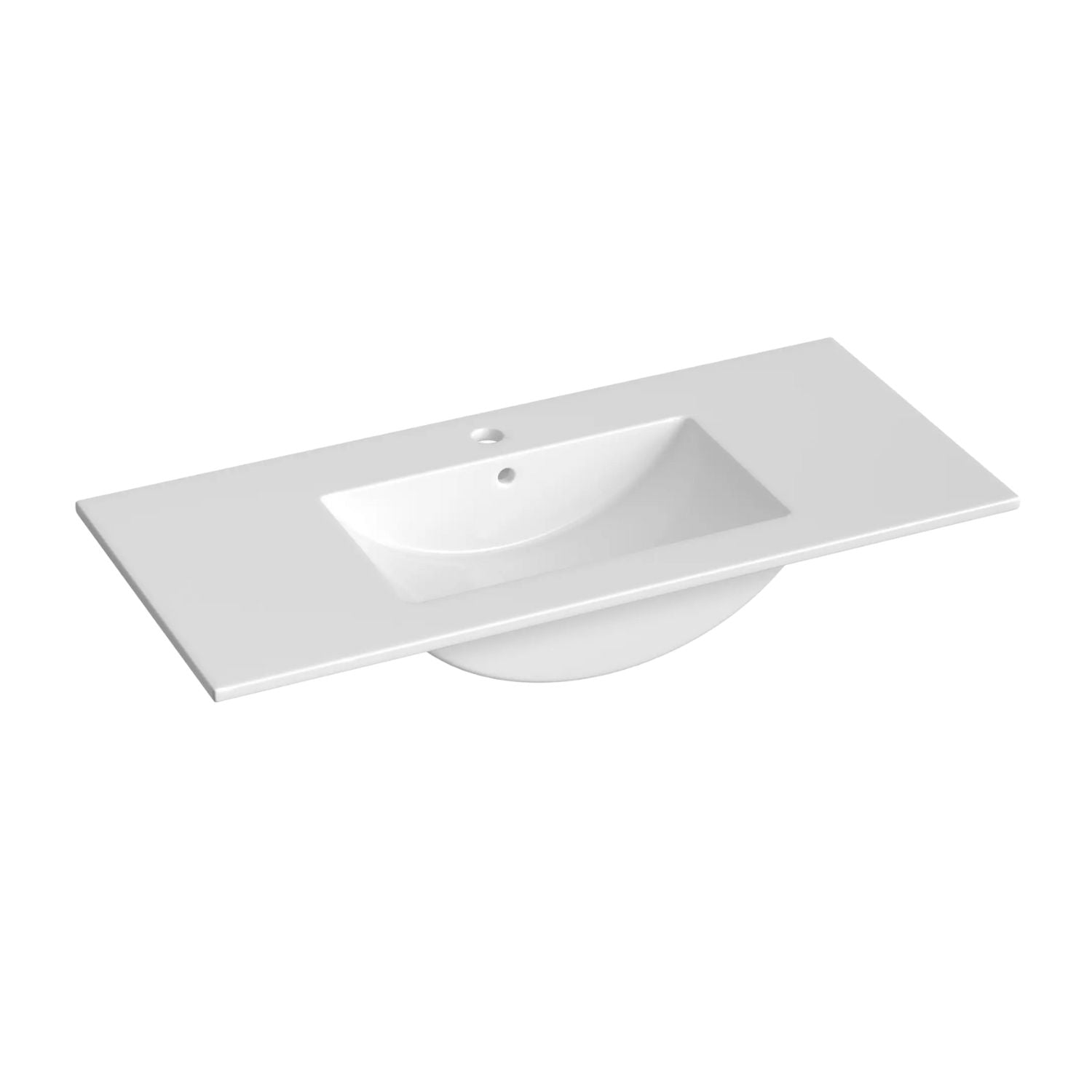 Korsbakken Saturn Heldekkende Servant Hvit / 100cm Korsbakken Møbelservant KO-403100100