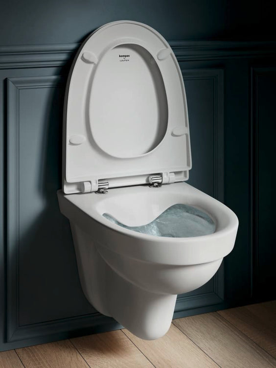 Laufen Kompas Rimless Veggtoalett uten toalettsete