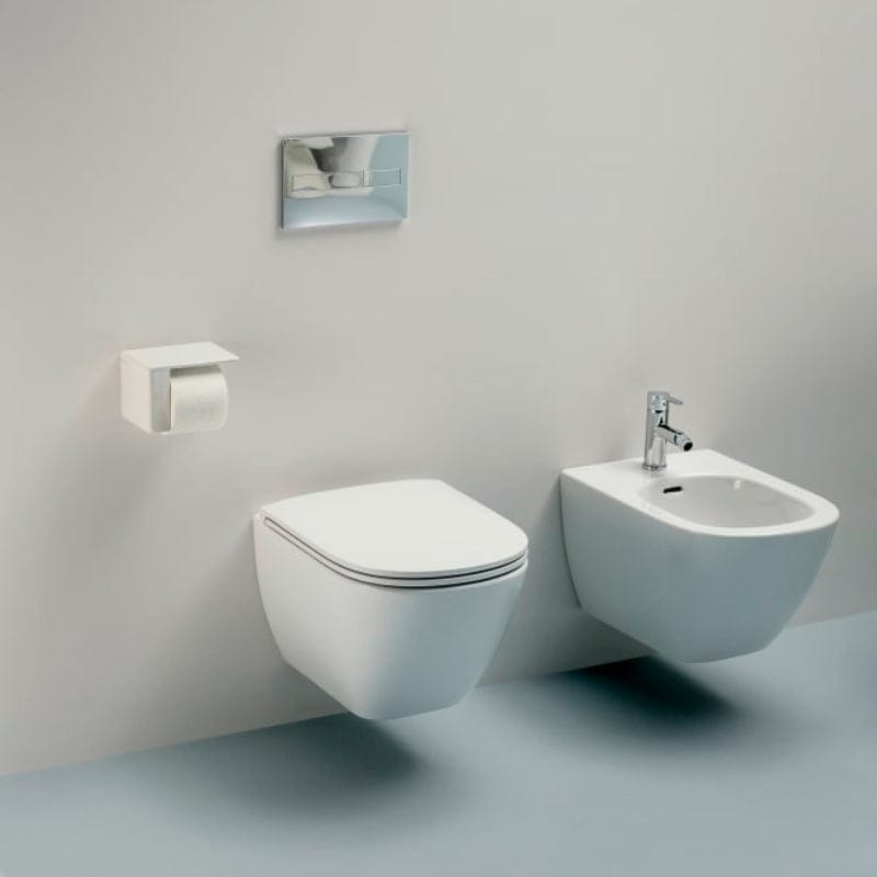 Laufen Lua Rimless Vegghengt toalett m/softclose sete Hvit Laufen Vegghengt toalett LA-H8660800000001