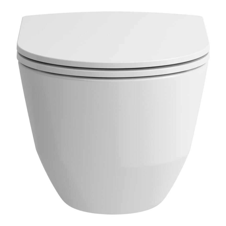 Laufen Pro Compact Rimless Veggskål Toalettpakke - inkl. sete Hvit Laufen Vegghengt toalett GRO-6157268