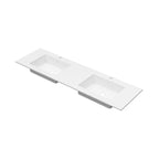 Linn Bad Corian topplate med Eir servant B(60-160)xH1,2xD46cm