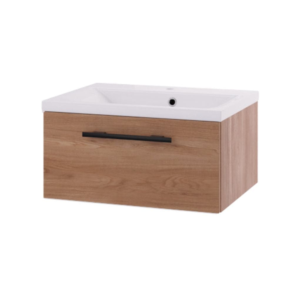 Linn Bad Ingrid D45 Servantskap med 1 skuff Eik / 60cm Linn Bad Servantskap LB-1105061S