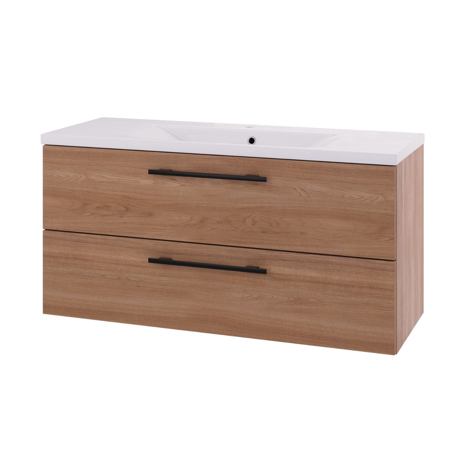 Linn Bad Ingrid D45cm Servantskap Eik / 120cm Linn Bad Servantskap LB-110512