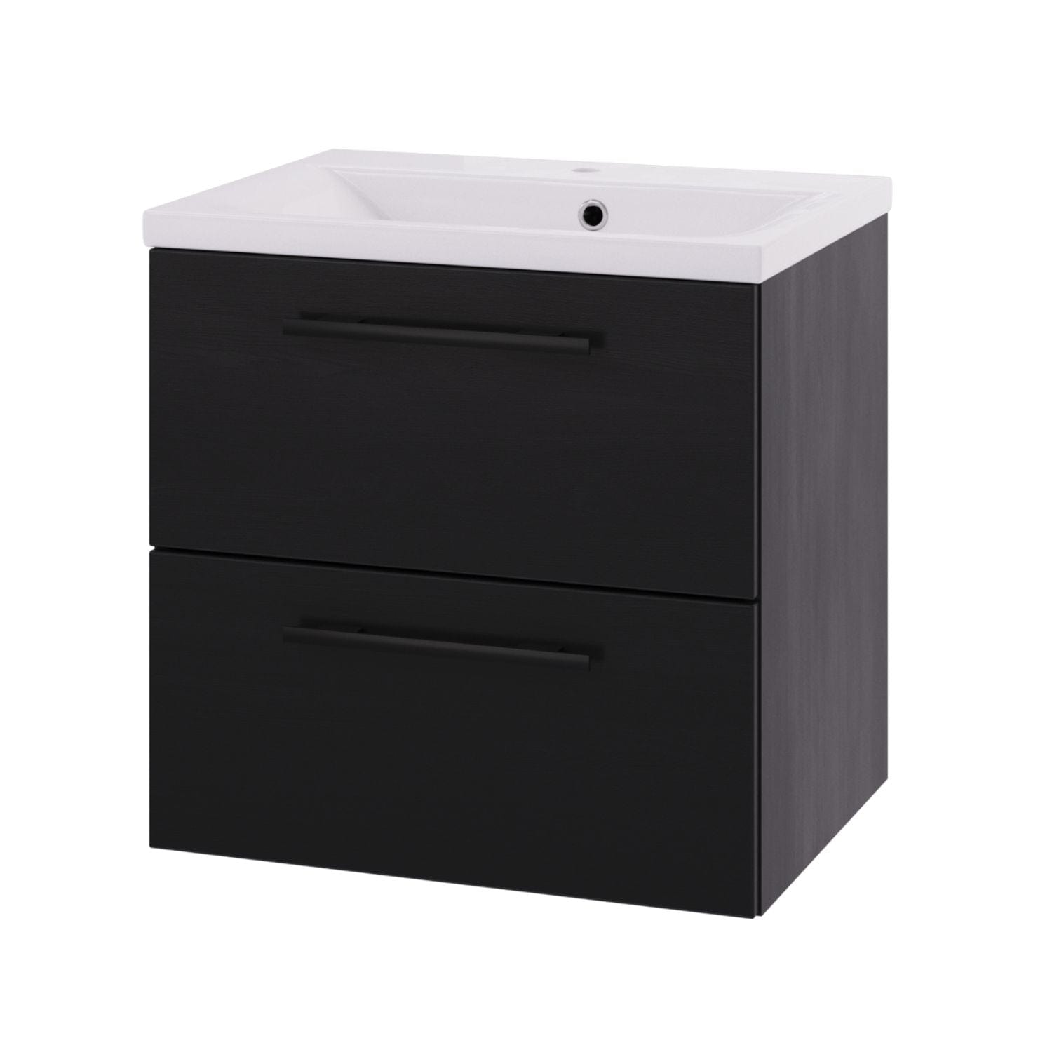 Linn Bad Ingrid D45cm Servantskap Svart eik / 60cm Linn Bad Servantskap LB-110606