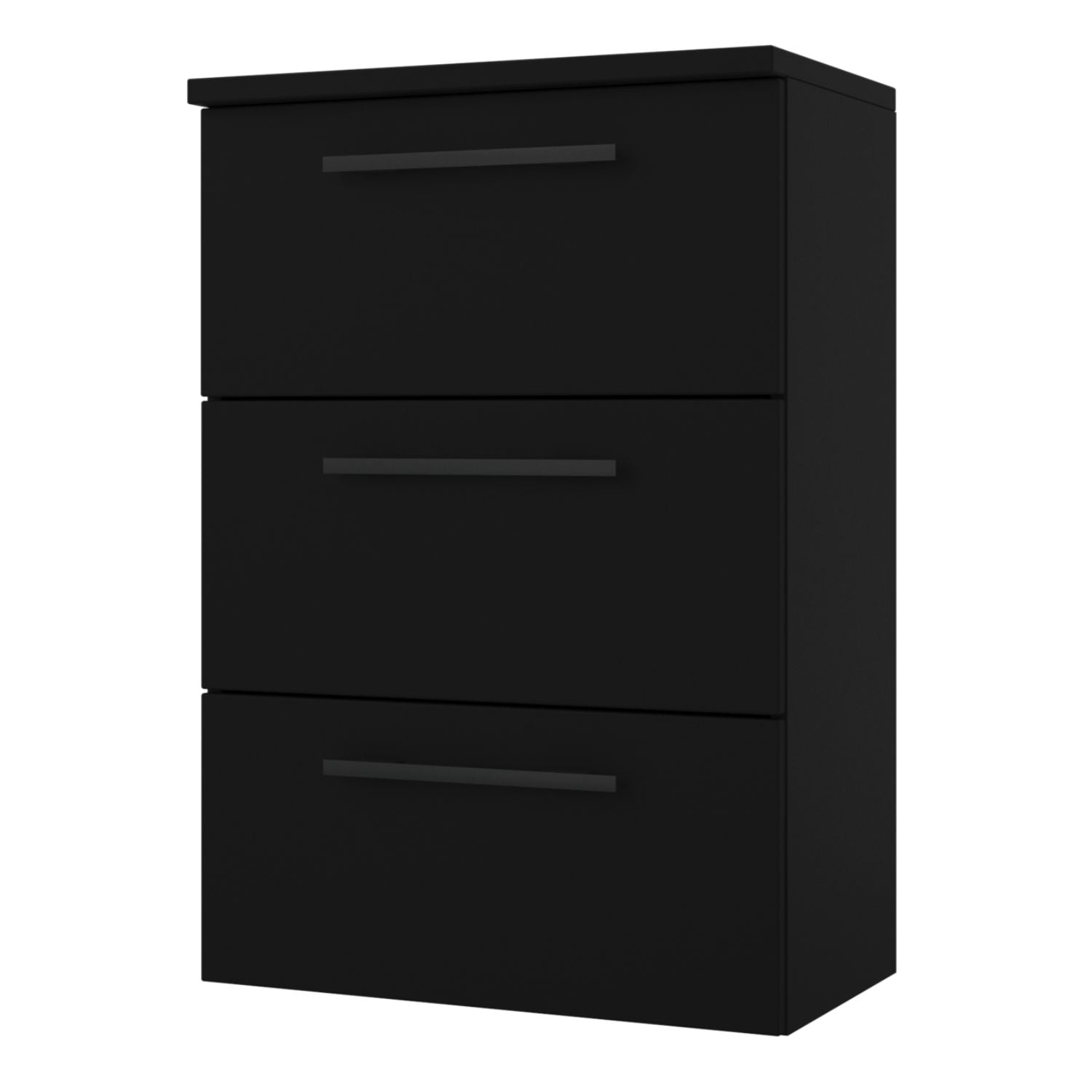 Linn Bad Ingrid Smal Sideskap med skuffer Svart matt / 60cm Linn Bad Sideskap bad LB-119706