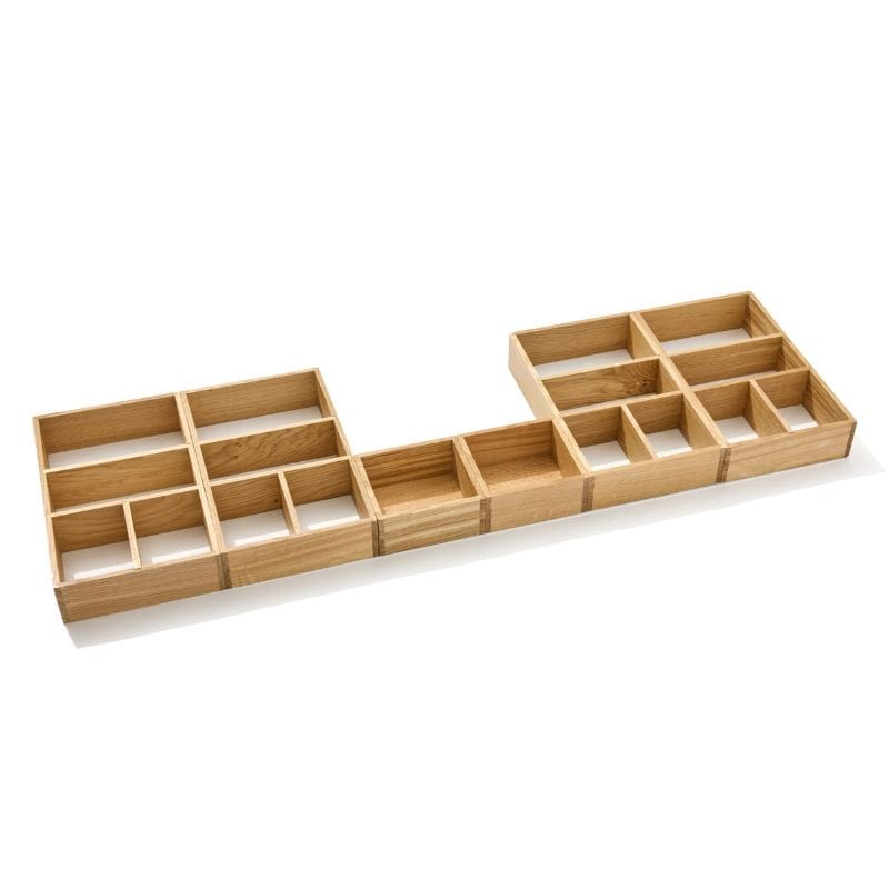 Linn Bad Innleggspakke Eik / Grunn skuff / 120cm Linn Bad Tilbehør møbler LB-900412GS