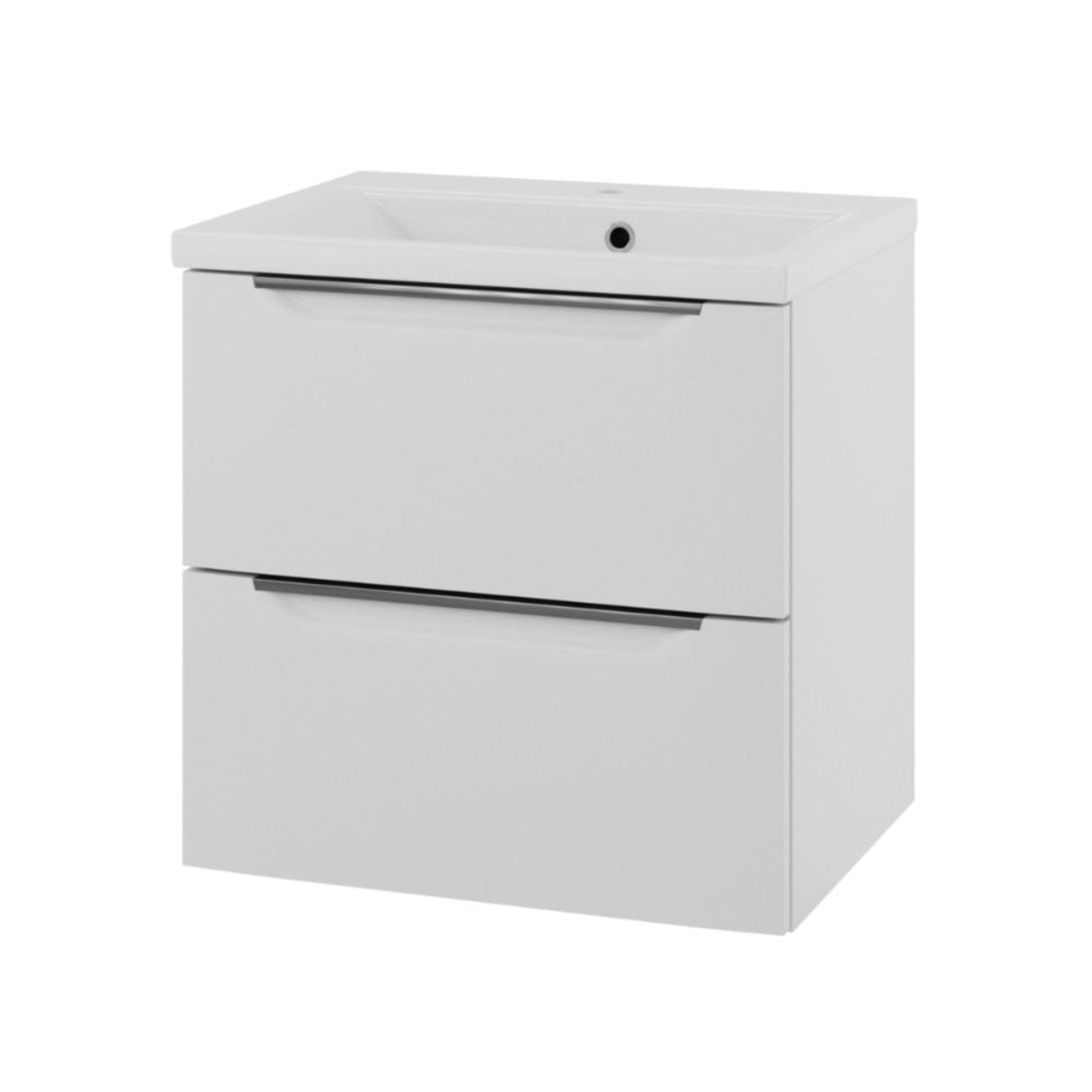 Linn Bad Mari D45cm Servantskap Hvit matt / 60cm Linn Bad Servantskap LB-400701