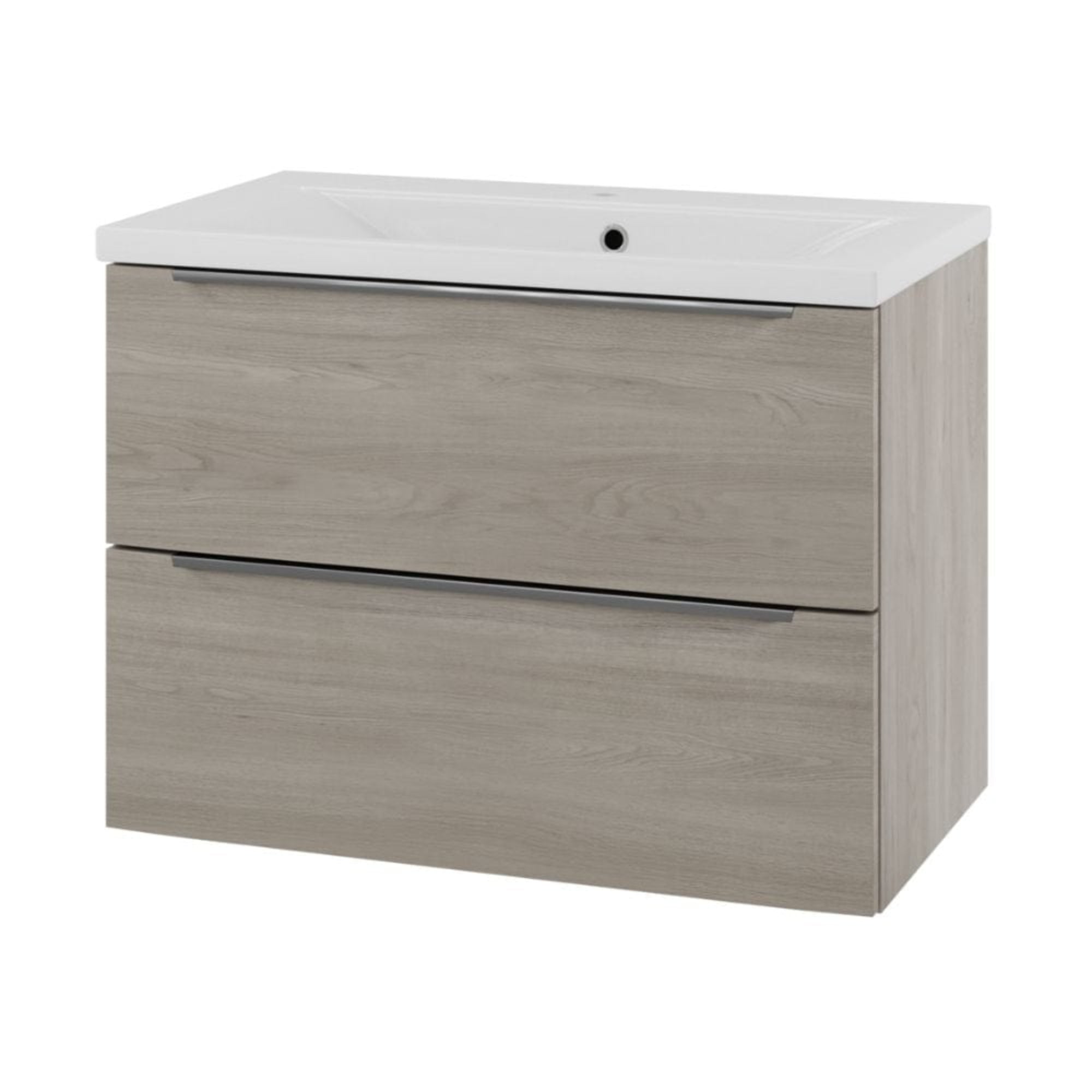 Linn Bad Mari D45cm Servantskap Lys eik / 80cm Linn Bad Servantskap LB-400100