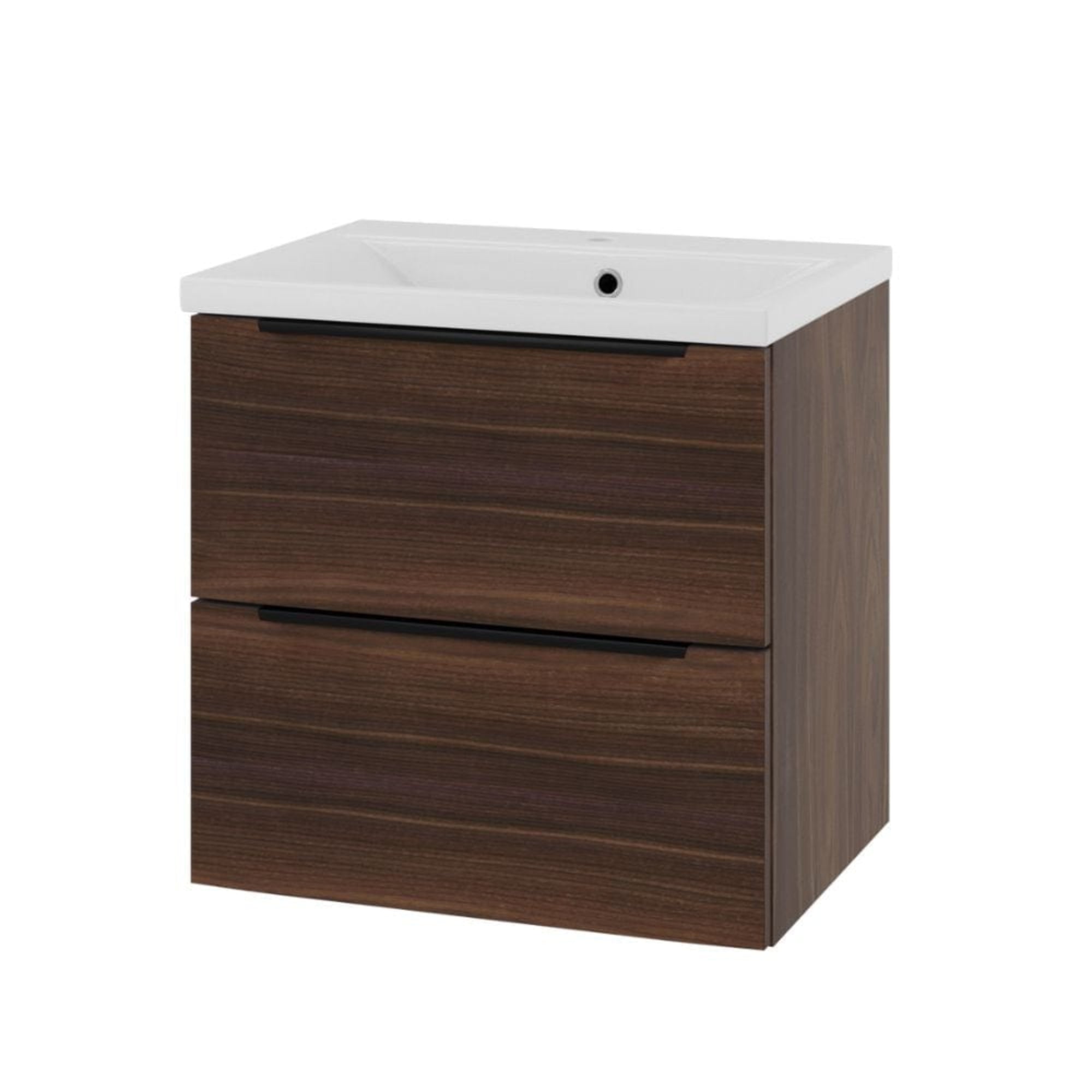 Linn Bad Mari D45cm Servantskap Valnøtt / 60cm Linn Bad Servantskap LB-120806