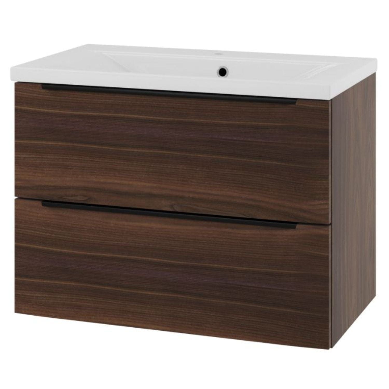 Linn Bad Mari Smal D35cm Servantskap Valnøtt / 80cm