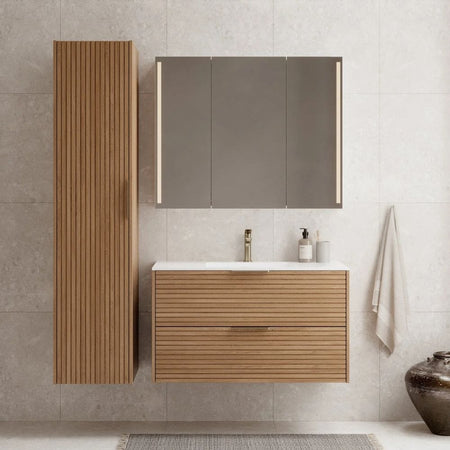 Linn Bad Silje Høyskap med 5 hyller