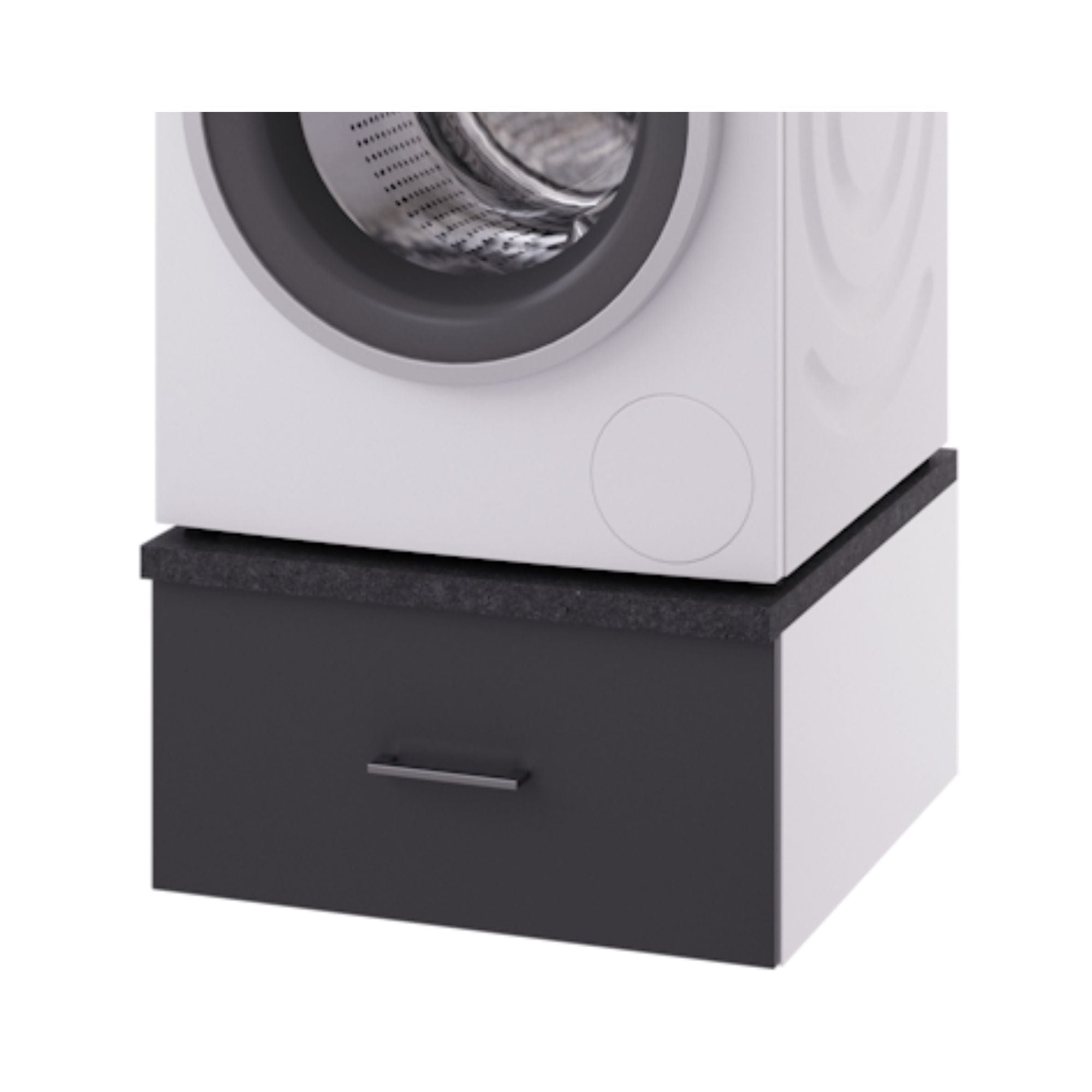 Linn Bad Skuff under Vaskemaskin B60cm Grå matt Linn Bad Benkeskap vaskerom LB-735306R