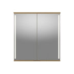 Linn Bad Sogn Speilskap med integrert belysning og stikk