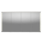 Linn Bad Sogn Speilskap med integrert belysning og stikk