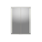 Linn Bad Sogn Speilskap med integrert belysning og stikk