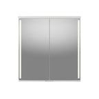 Linn Bad Sogn Speilskap med integrert belysning og stikk