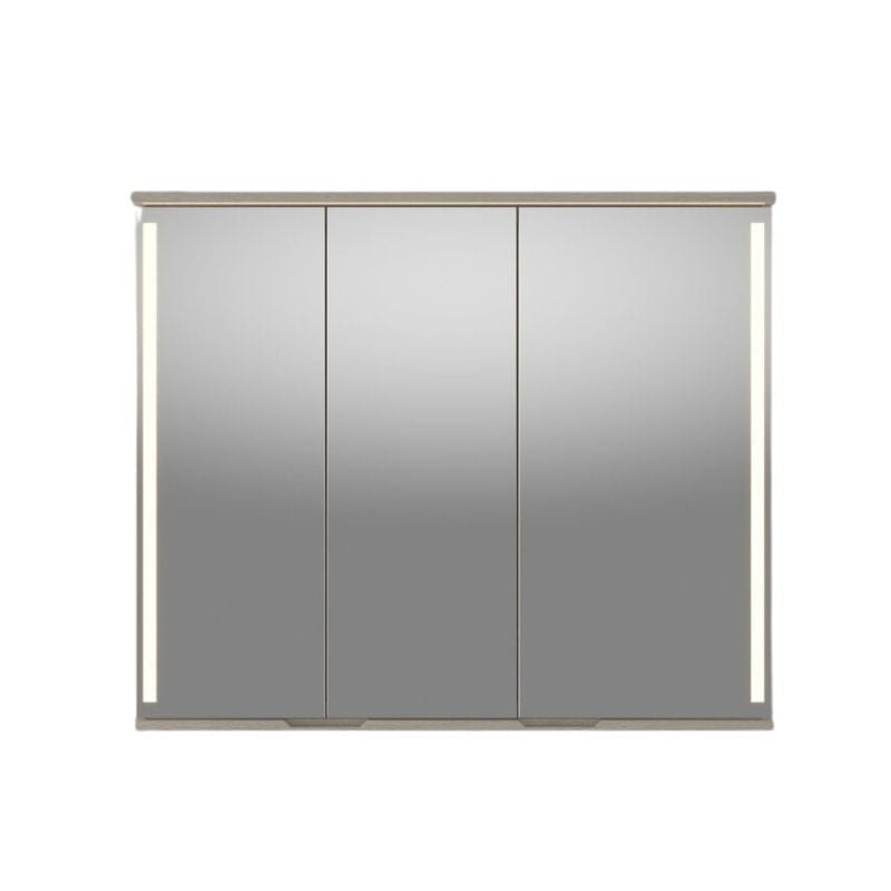 Linn Bad Sogn Speilskap med integrert belysning og stikk Lys eik / 100cm Linn Bad Speilskap LB-20310B