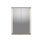 Linn Bad Sogn Speilskap med integrert belysning og stikk