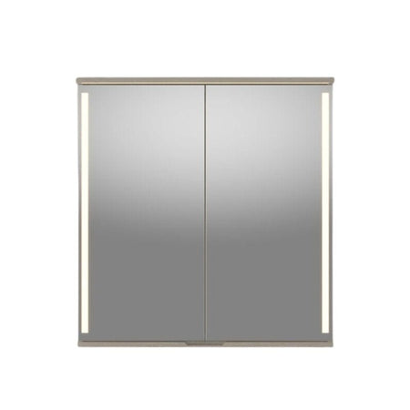 Linn Bad Sogn Speilskap med integrert belysning og stikk